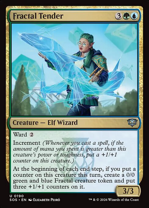 Fractal Tender - Secrets of Strixhaven - U - 190