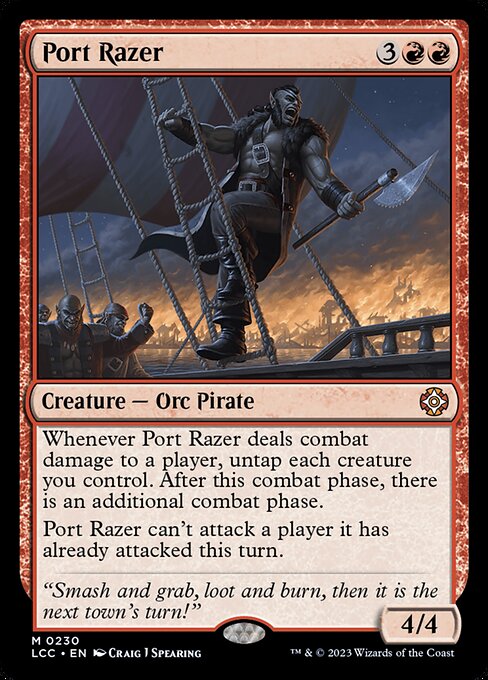 Port Razer - Commander: The Lost Caverns of Ixalan - M - 230
