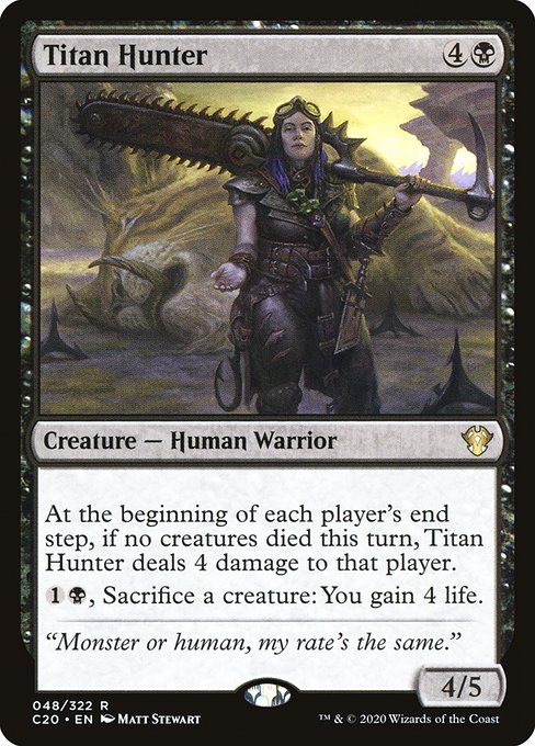 Titan Hunter - Commander 2020 - R - 48