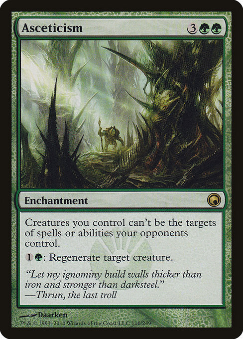 Asceticism - Scars of Mirrodin - R - 110