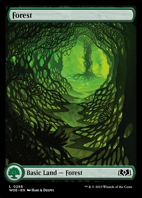 Forest (0266) - Wilds of Eldraine - L - 266