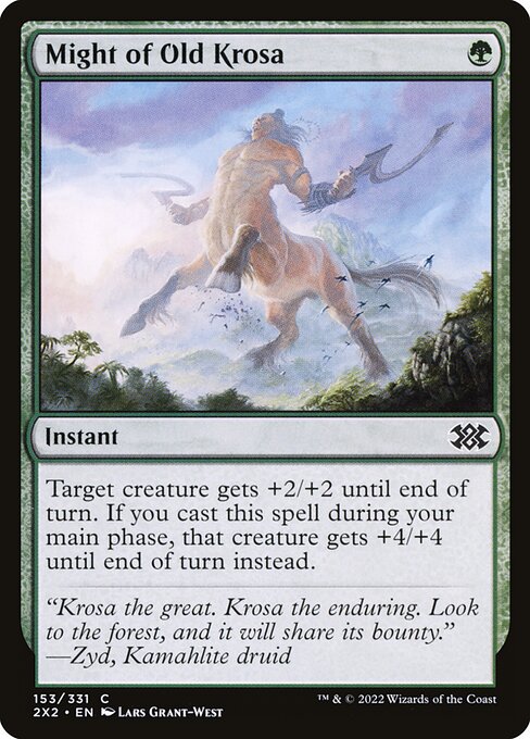 Might of Old Krosa - Double Masters 2022 - C - 153