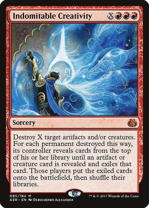 Indomitable Creativity - Aether Revolt - M - 85