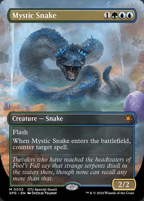Mystic Snake (Borderless) - Special Guests - M - 35