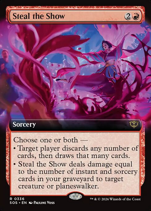 Steal the Show (Extended Art) - Secrets of Strixhaven - R - 336