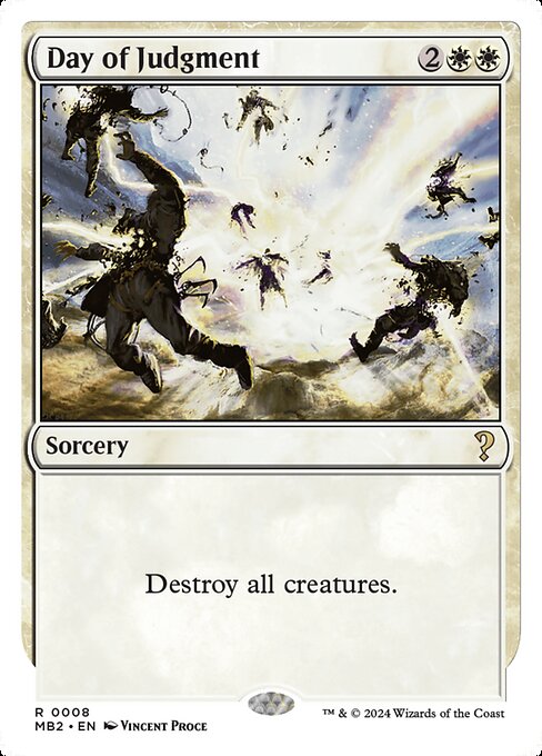 Day of Judgment (White Border) - Mystery Booster 2 - R - 8