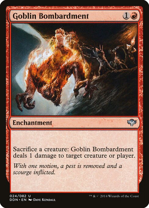 Goblin Bombardment (DDN) - The List Reprints - U - 24
