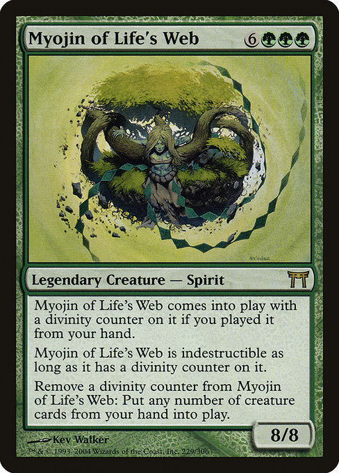 Myojin of Life's Web - Champions of Kamigawa - R - 229