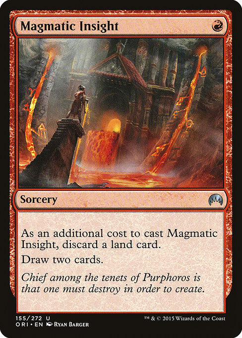 Magmatic Insight - Magic Origins - U - 155