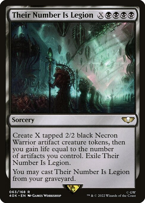 Their Number Is Legion - Universes Beyond: Warhammer 40,000 - R - 63