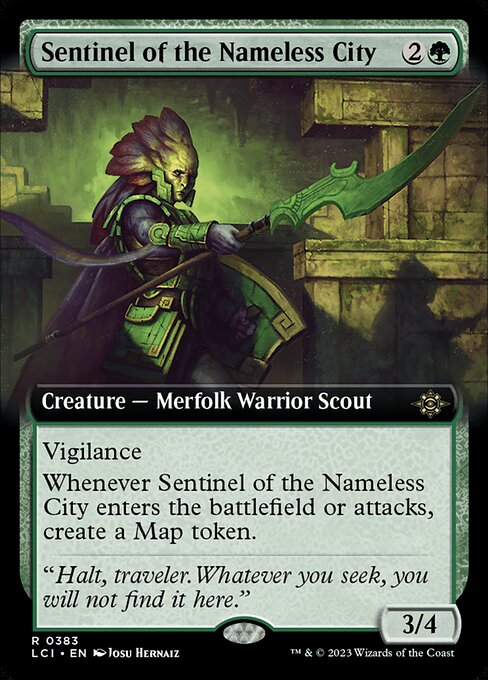Sentinel of the Nameless City (Extended Art) - The Lost Caverns of Ixalan - R - 383