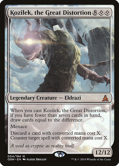Kozilek, the Great Distortion - Oath of the Gatewatch - M - 4