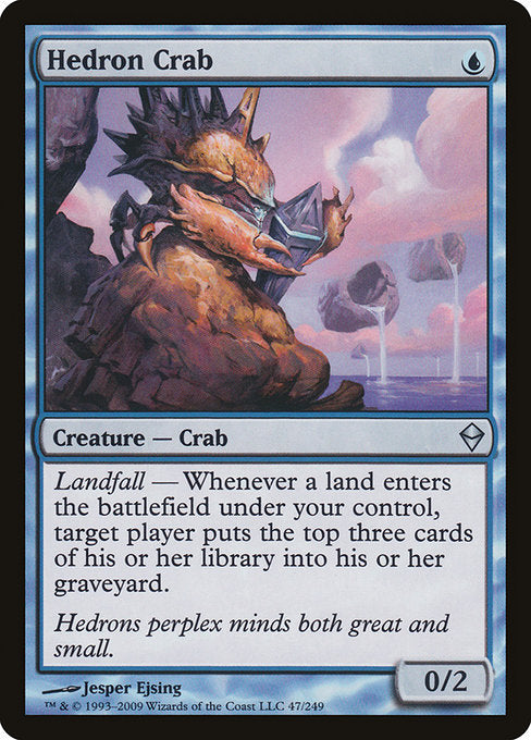 Hedron Crab - Zendikar - U - 47