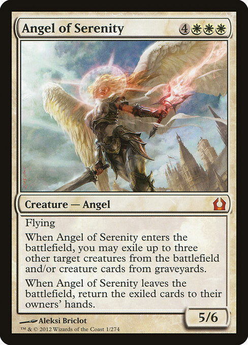 Angel of Serenity - Return to Ravnica - M - 1