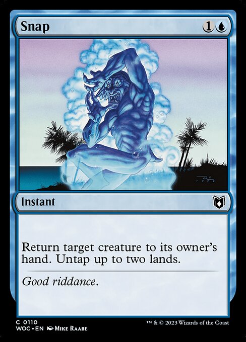 Snap - Commander: Wilds of Eldraine - C - 110
