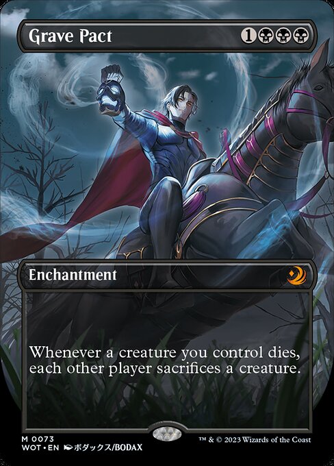 Grave Pact (Anime Borderless) - Wilds of Eldraine: Enchanting Tales - M - 73