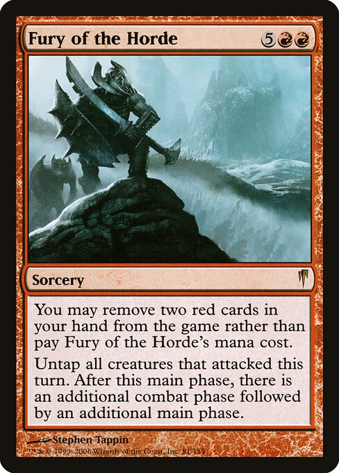 Fury of the Horde - Coldsnap - R - 81