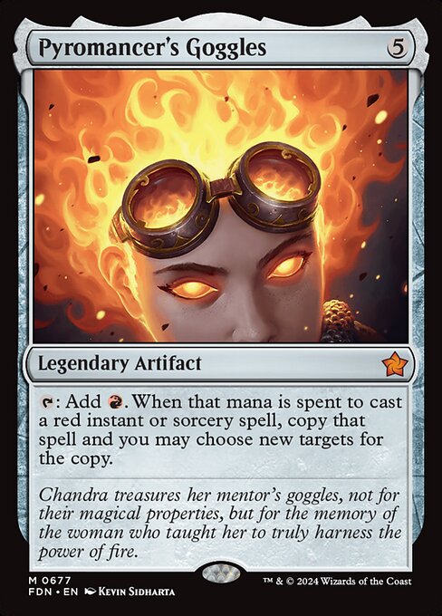 Pyromancer's Goggles - Foundations - M - 677