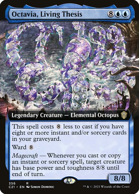 Octavia, Living Thesis (Extended Art) - Commander 2021 - R - 356