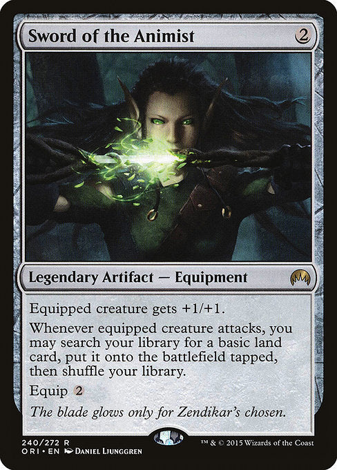 Sword of the Animist - Magic Origins - R - 240