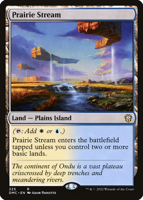 Prairie Stream - Commander: Dominaria United - R - 225