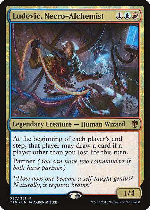 Ludevic, Necro-Alchemist - Commander 2016 - M - 37