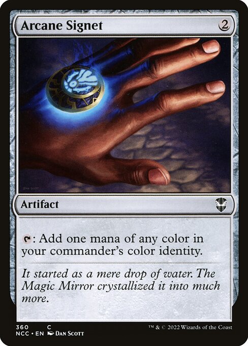 Arcane Signet - Commander: Streets of New Capenna - C - 360