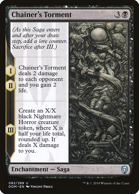 Chainer's Torment - Dominaria - U - 82