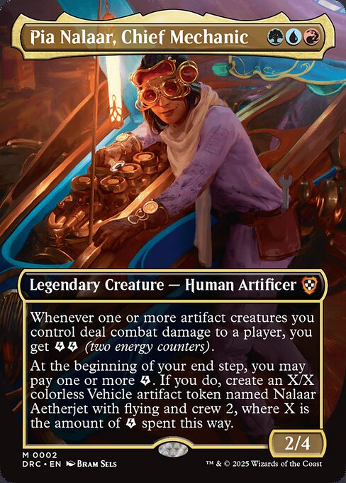 Pia Nalaar, Chief Mechanic (Borderless) - Commander: Aetherdrift - M - 2