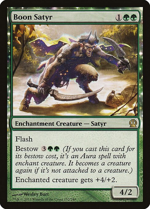 Boon Satyr - Theros - R - 152