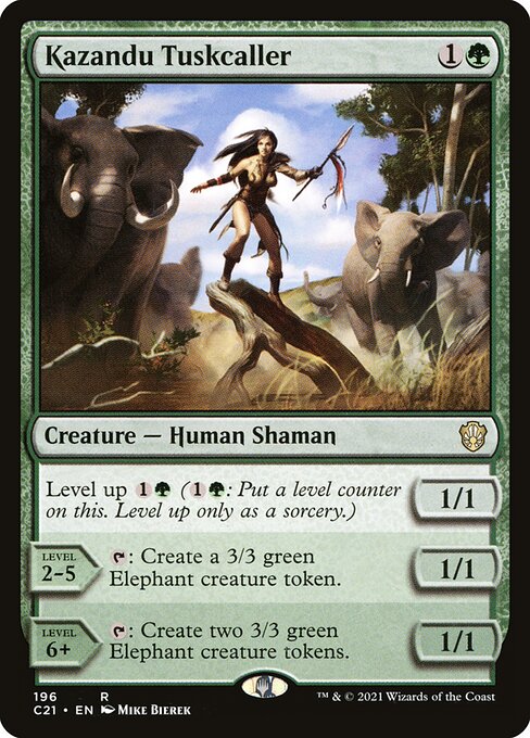 Kazandu Tuskcaller - Commander 2021 - R - 196