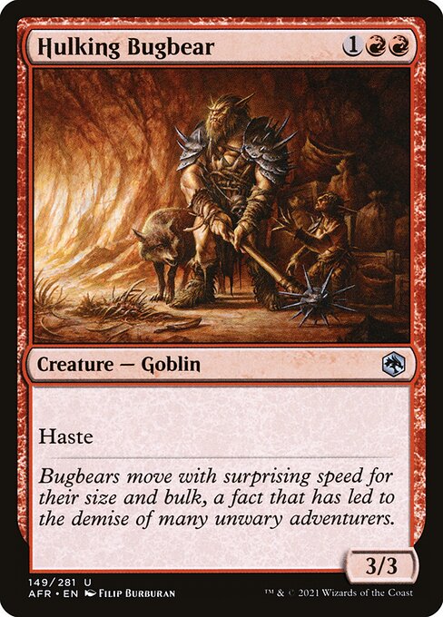 Hulking Bugbear - Adventures in the Forgotten Realms - U - 149