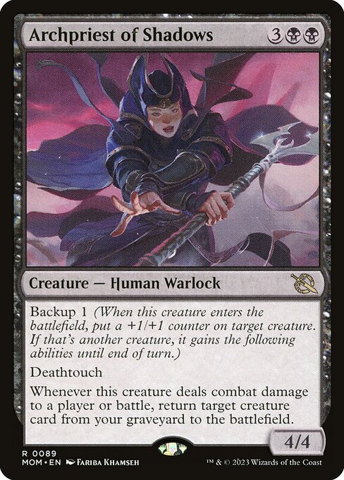Archpriest of Shadows - March of the Machine - R - 89