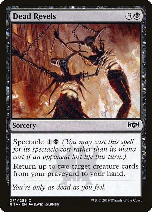 Dead Revels - Ravnica Allegiance - C - 71