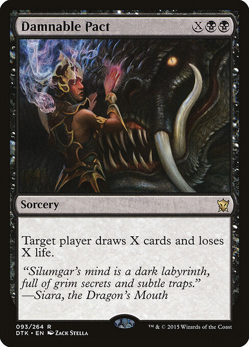 Damnable Pact - Prerelease Cards - R - 93
