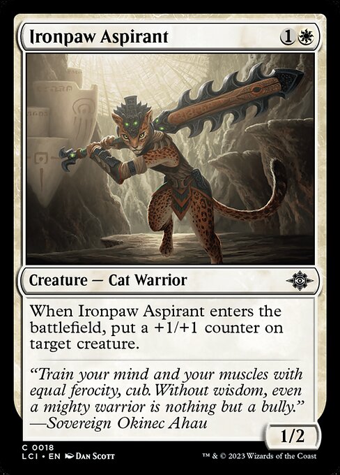 Ironpaw Aspirant - The Lost Caverns of Ixalan - C - 18