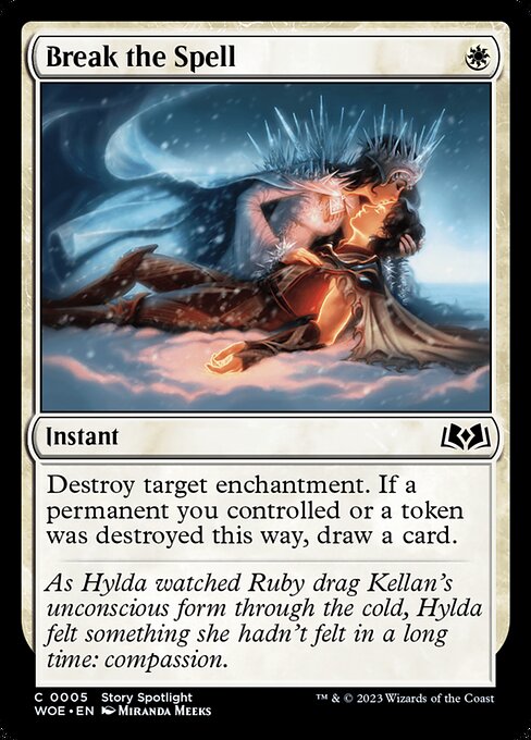 Break the Spell - Wilds of Eldraine - C - 5