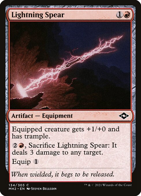 Lightning Spear - Modern Horizons 2 - C - 134