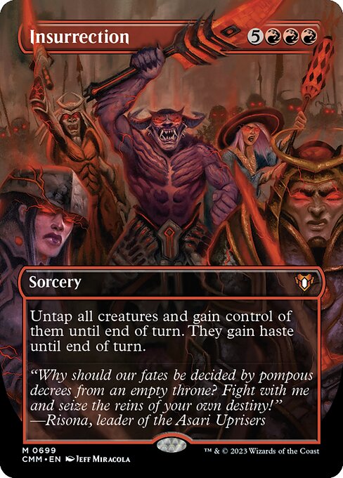 Insurrection (Borderless) - Commander Masters - M - 699