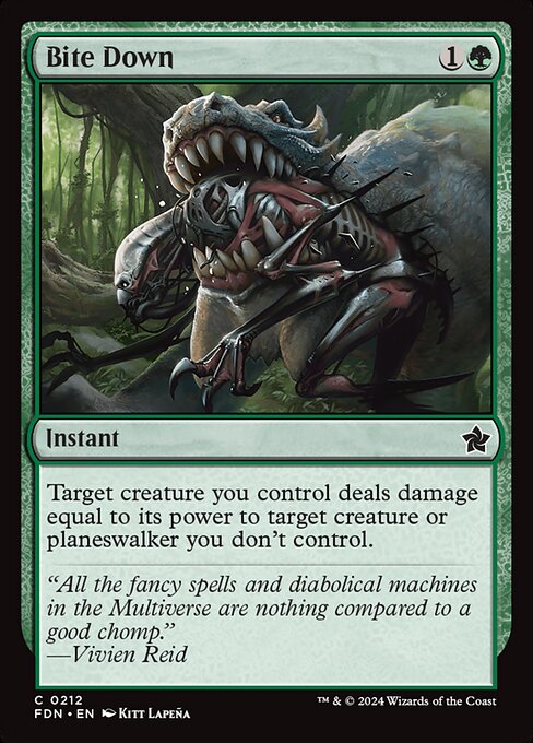 Bite Down - Foundations - C - 212