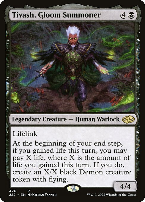 Tivash, Gloom Summoner - Jumpstart 2022 - R - 476