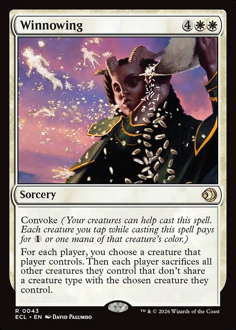 Winnowing - Lorwyn Eclipsed - R - 43