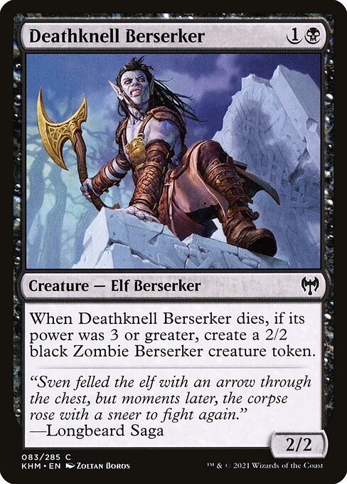 Deathknell Berserker - Kaldheim - C - 83