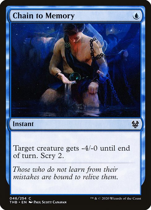 Chain to Memory - Theros Beyond Death - C - 46