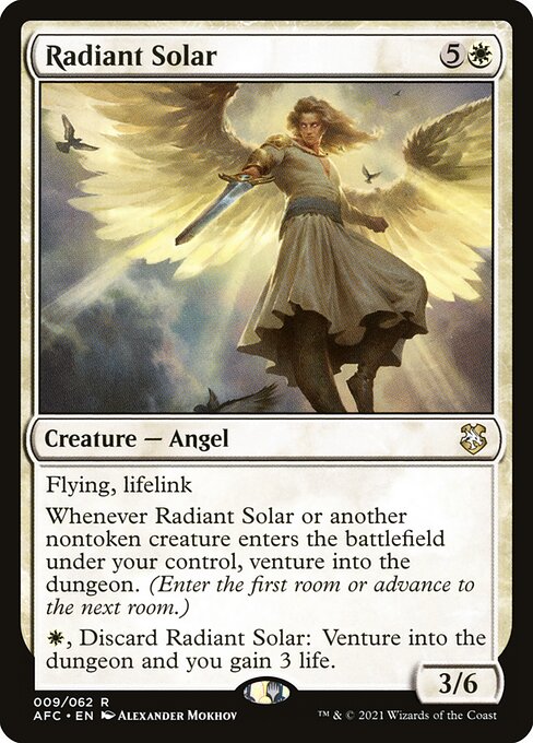 Radiant Solar - Commander: Adventures in the Forgotten Realms - R - 9