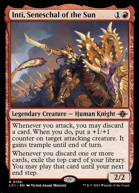 Inti, Seneschal of the Sun - The Lost Caverns of Ixalan - R - 156