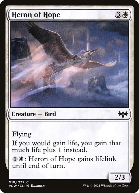 Heron of Hope - Innistrad: Crimson Vow - C - 18