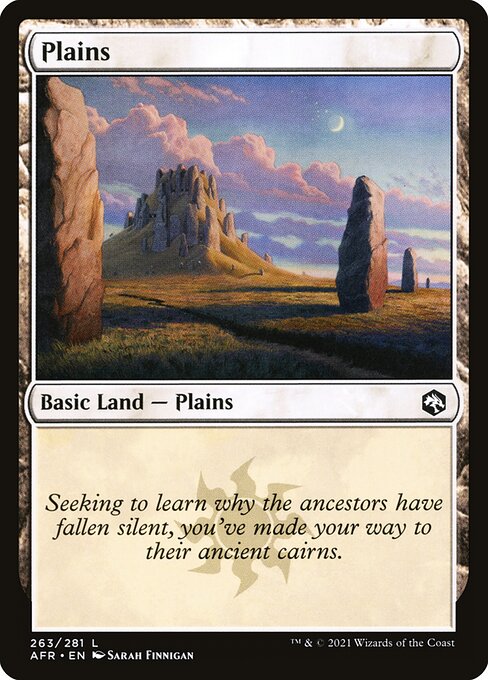 Plains (263) - Adventures in the Forgotten Realms - L - 263