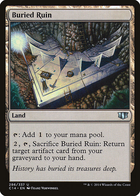 Buried Ruin - Commander 2014 - U - 286