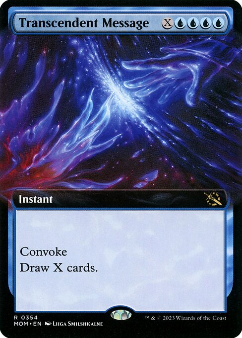 Transcendent Message (Extended Art) - March of the Machine - R - 354